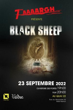 Soirée Projo Black Sheep Poster